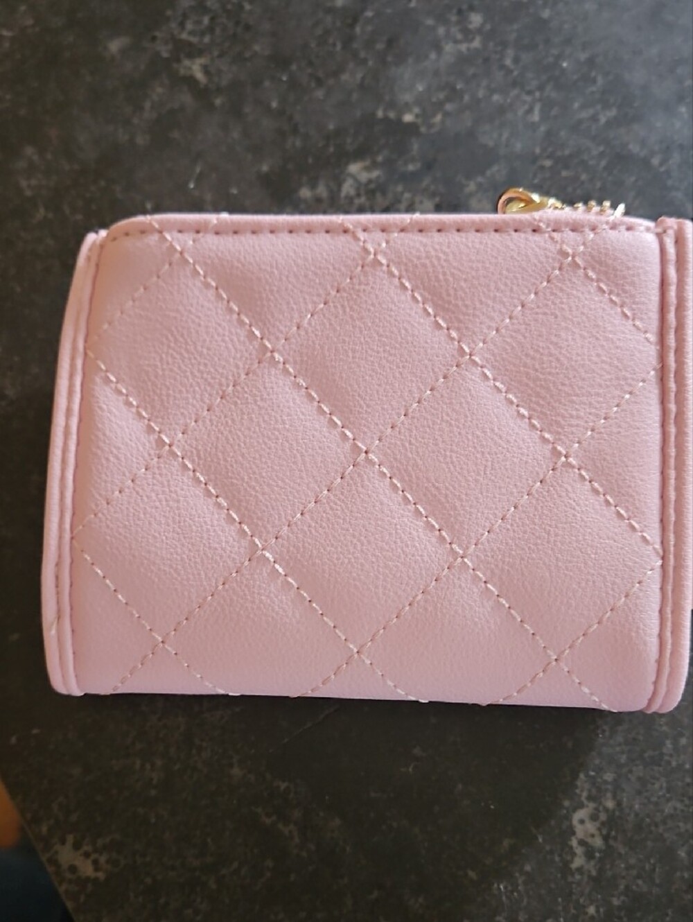 Juicy Couture Small Pink Bifold Wallet with Pullout Card Case - Picture 7 of 9
